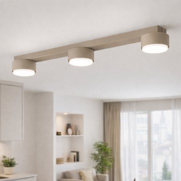 Brilagi - Φωτιστικό σποτ MONO 3xGX53/12W/230V μπεζ
