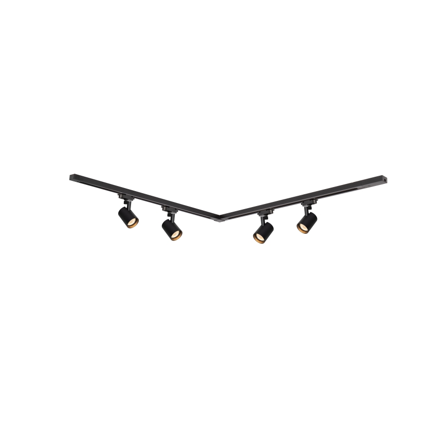 Brilagi - Φωτιστικό σποτ σε σύστημα ράγας HUSKY 4xGU10/10W/230V, μαύρο