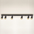 Brilagi - Φωτιστικό σποτ SELE 6xGU10/30W/230V μαύρο/χρυσαφί