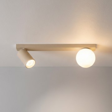 Brilagi - Φωτιστικό σποτ SELE BALL 1xGU10/30W/230V + 1xG9/10W μπεζ