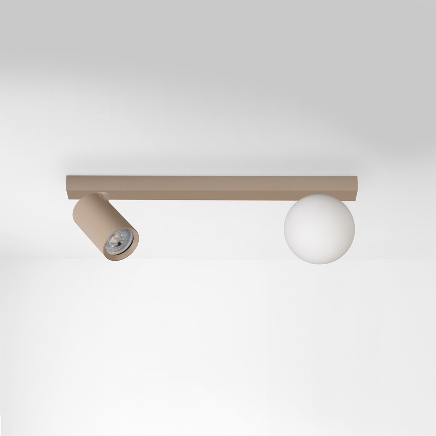 Brilagi - Φωτιστικό σποτ SELE BALL 1xGU10/30W/230V + 1xG9/10W μπεζ