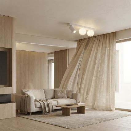 Brilagi - Φωτιστικό σποτ SELE BALL 1xGU10/30W/230V + 2xG9/10W λευκό