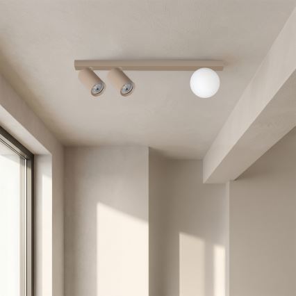 Brilagi - Φωτιστικό σποτ SELE BALL 2xGU10/30W/230V + 1xG9/10W μπεζ