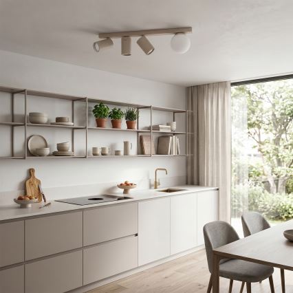 Brilagi - Φωτιστικό σποτ SELE BALL 3xGU10/30W/230V + 1xG9/10W μπεζ
