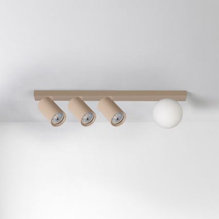 Brilagi - Φωτιστικό σποτ SELE BALL 3xGU10/30W/230V + 1xG9/10W μπεζ
