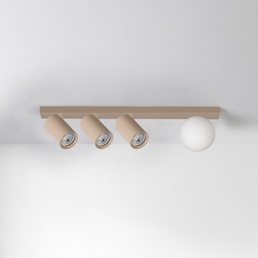 Brilagi - Φωτιστικό σποτ SELE BALL 3xGU10/30W/230V + 1xG9/10W μπεζ