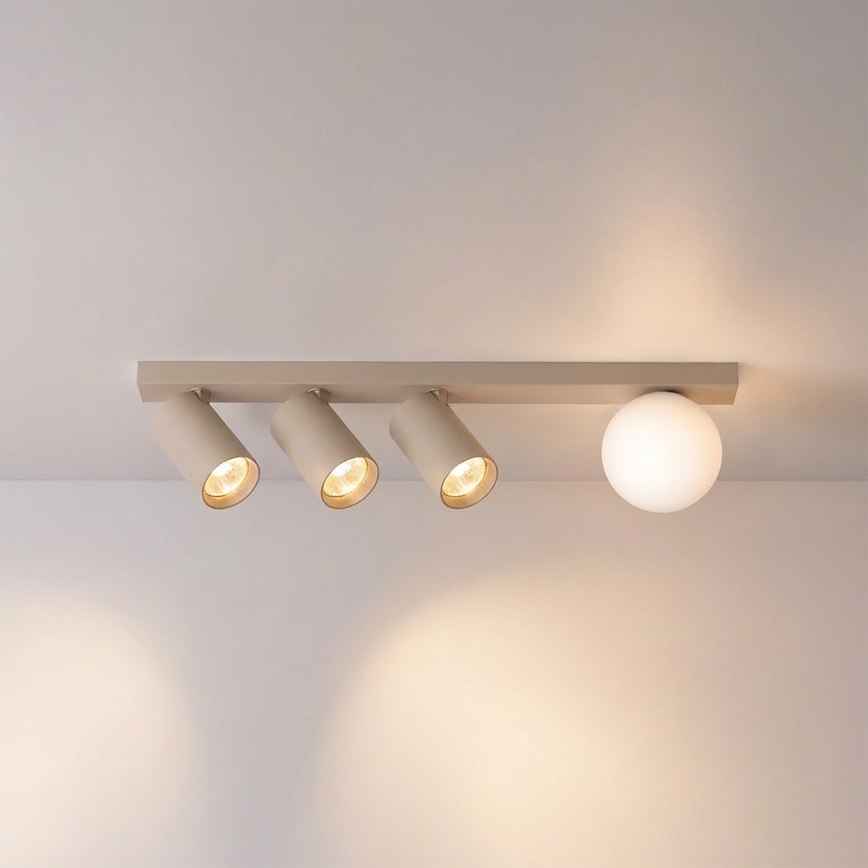 Brilagi - Φωτιστικό σποτ SELE BALL 3xGU10/30W/230V + 1xG9/10W μπεζ