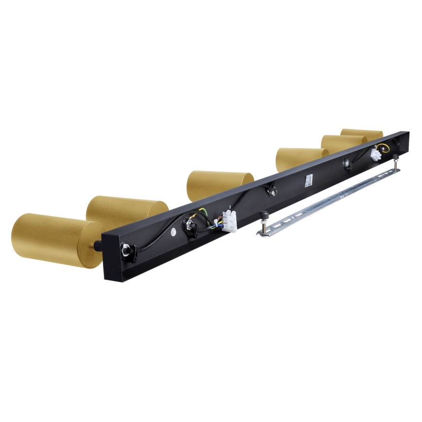 Brilagi - Φωτιστικό σποτ SELE GOLDEN 6xGU10/30W/230V μαύρο/χρυσό