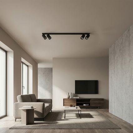Brilagi - Φωτιστικό σποτ SELE LONG 4xGU10/30W/230V μαύρο