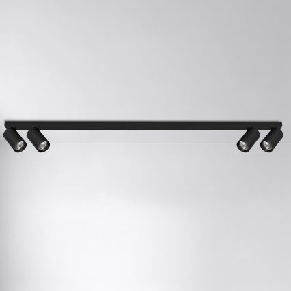 Brilagi - Φωτιστικό σποτ SELE LONG 4xGU10/30W/230V μαύρο