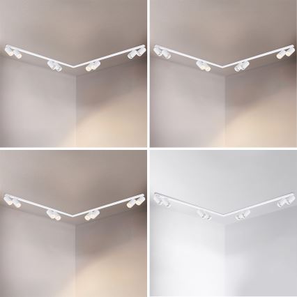 Brilagi - Φωτιστικό σποτ SELE LONG 8xGU10/30W/230V λευκό
