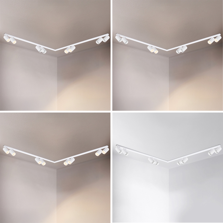 Brilagi - Φωτιστικό σποτ SELE LONG 8xGU10/30W/230V λευκό
