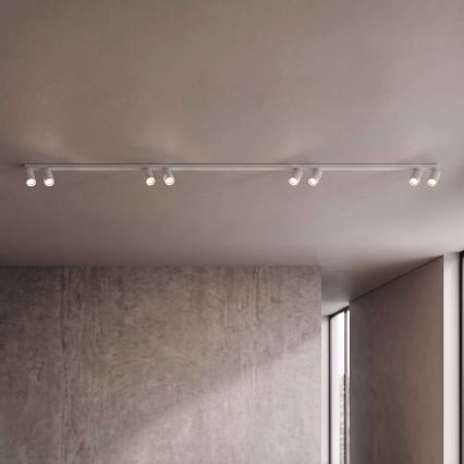 BRILAGI - Φωτιστικό σποτ SELE LONG 8xGU10/30W/230V λευκό