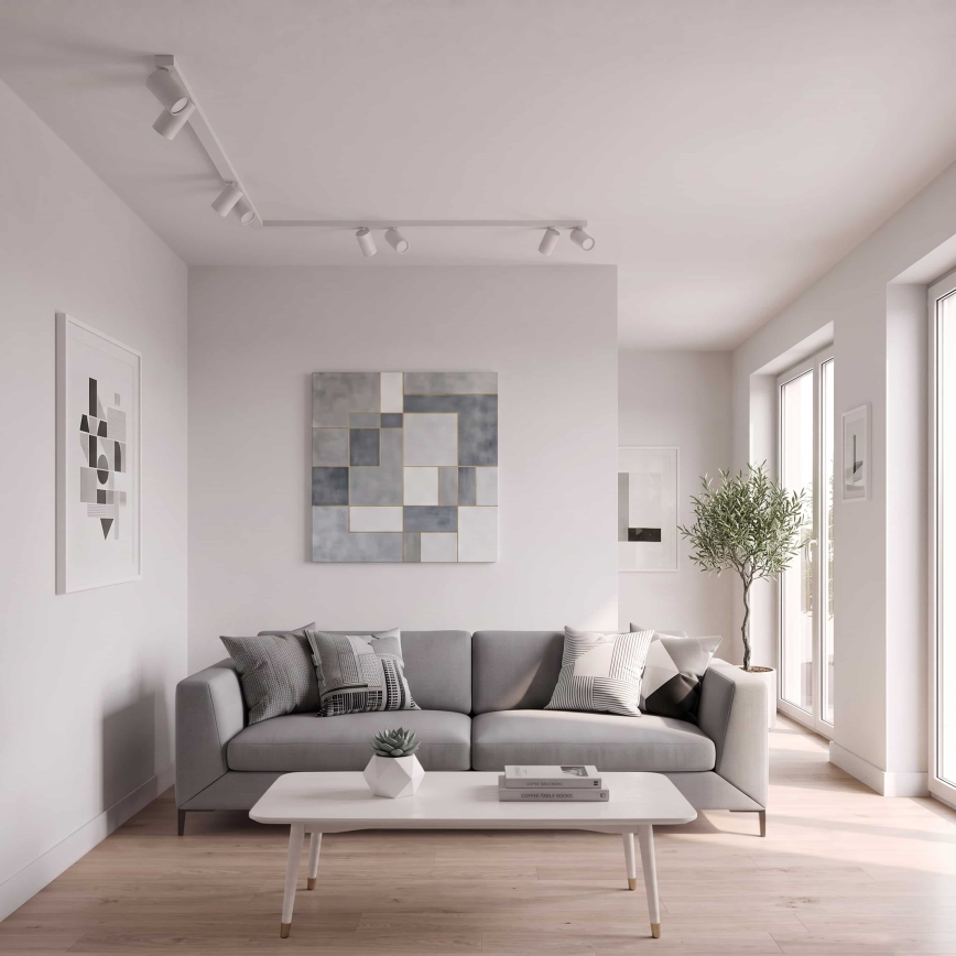 BRILAGI - Φωτιστικό σποτ SELE LONG 8xGU10/30W/230V λευκό