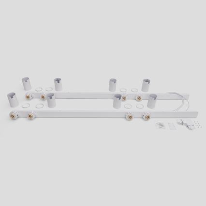 BRILAGI - Φωτιστικό σποτ SELE LONG 8xGU10/30W/230V λευκό