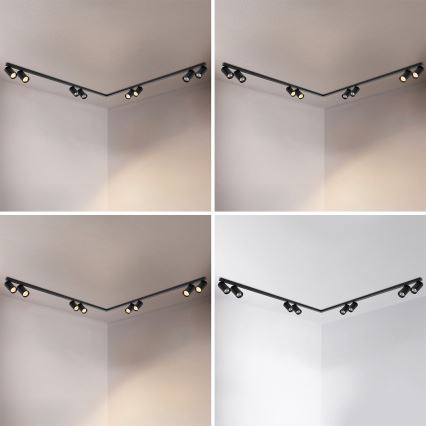 Brilagi - Φωτιστικό σποτ SELE LONG 8xGU10/30W/230V μαύρο