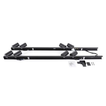 BRILAGI - Φωτιστικό σποτ SELE LONG 8xGU10/30W/230V μαύρο