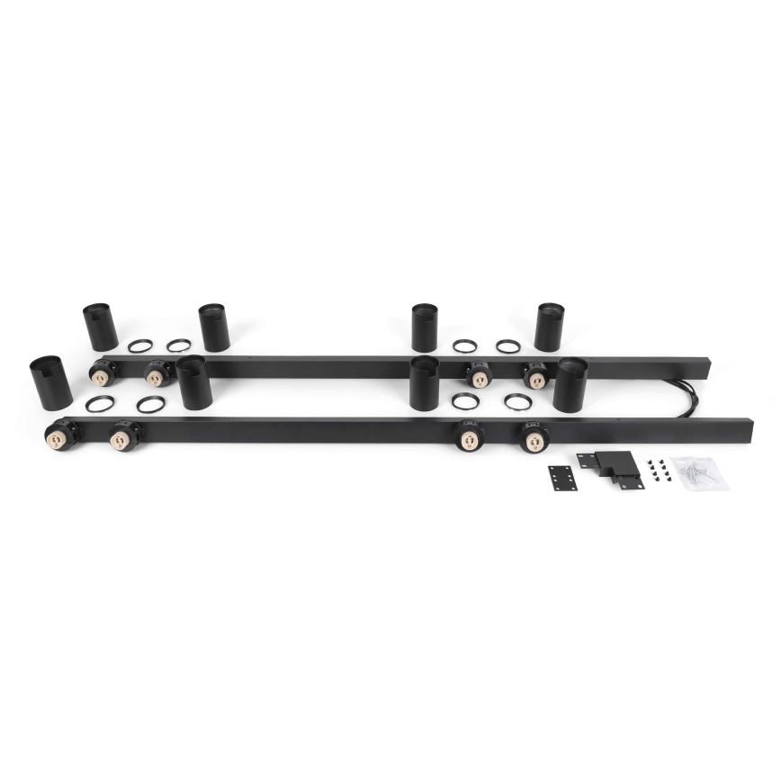 BRILAGI - Φωτιστικό σποτ SELE LONG 8xGU10/30W/230V μαύρο