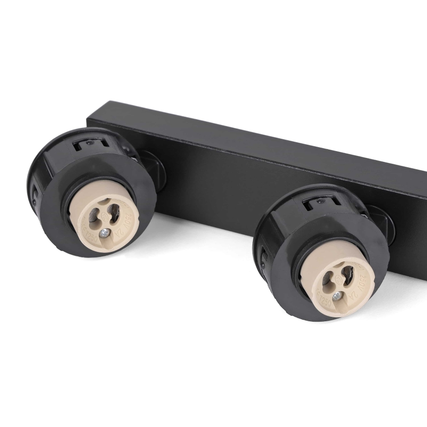 BRILAGI - Φωτιστικό σποτ SELE LONG 8xGU10/30W/230V μαύρο