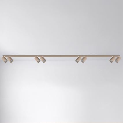 Brilagi - Φωτιστικό σποτ SELE LONG 8xGU10/30W/230V μπεζ