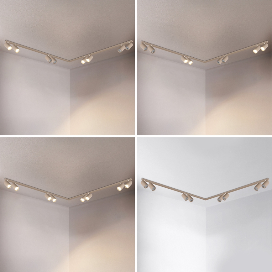 Brilagi - Φωτιστικό σποτ SELE LONG 8xGU10/30W/230V μπεζ