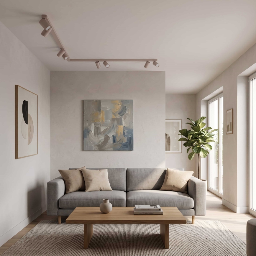 BRILAGI - Φωτιστικό σποτ SELE LONG 8xGU10/30W/230V μπεζ
