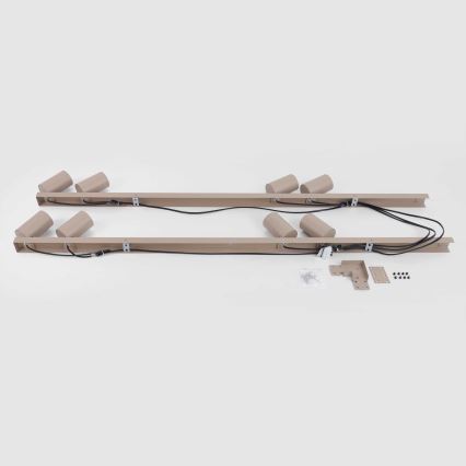 BRILAGI - Φωτιστικό σποτ SELE LONG 8xGU10/30W/230V μπεζ
