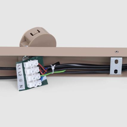 BRILAGI - Φωτιστικό σποτ SELE LONG 8xGU10/30W/230V μπεζ