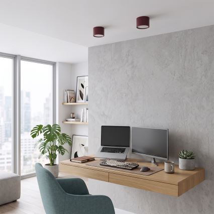 BRILAGI - Φωτιστικό σποτ SMOOTH 1xGX53/15W/230V 60x82 mm μπορντό