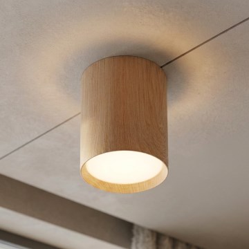 BRILAGI - Φωτιστικό σποτ SMOOTH LONG 1xGX53/15W/230V 100x82 mm με διακόσμηση δρυός