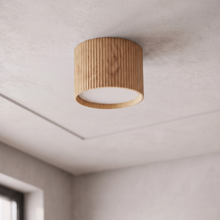 BRILAGI - Φωτιστικό σποτ STRIPY 1xGX53/15W/230V 60x82 mm σε απόχρωση δρυός