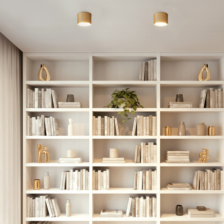 Brilagi - Φωτιστικό σποτ STRIPY 1xGX53/15W/230V χρυσό