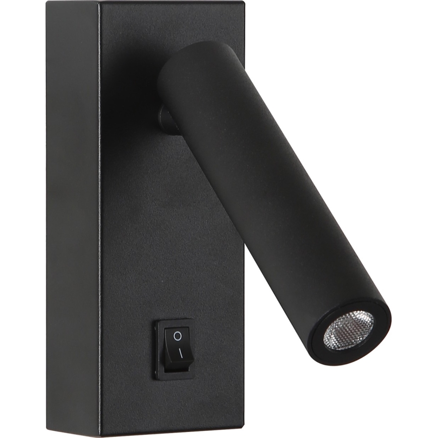 Brilagi - Φωτιστικό σποτ τοίχου LED MAYA LED/3W/230V 4000K μαύρο