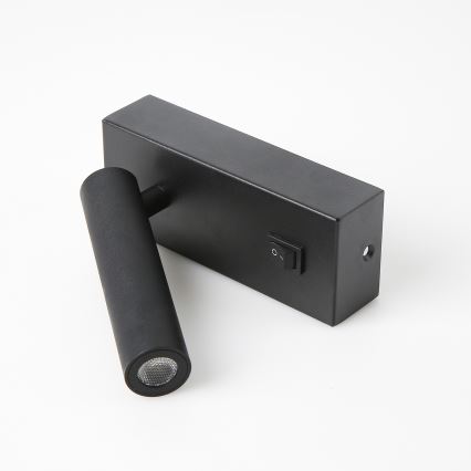 Brilagi - Φωτιστικό σποτ τοίχου LED MAYA LED/3W/230V 4000K μαύρο