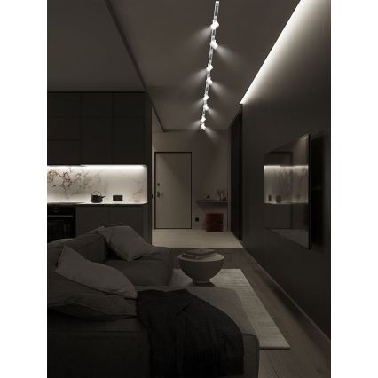 Brilagi - Φωτιστικό σποτ για ράγα HUSKY με 8xGU10/10W/230V, λευκό