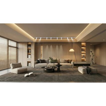 Brilagi - Φωτιστικό σποτ για ράγα HUSKY με 8xGU10/10W/230V, λευκό