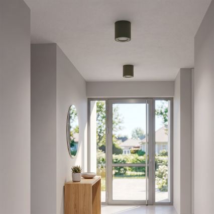 BRILAGI - Σποτ μπάνιου MIA 1xGU10/30W/230V 60x82 mm 84x80 mm σκούρο πράσινο IP54