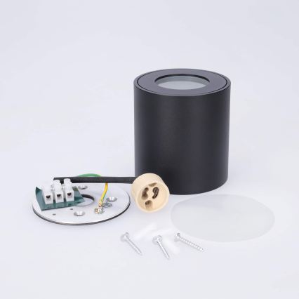 BRILAGI - Φωτιστικό σποτ μπάνιου MIA 1xGU10/30W/230V 84x80 mm μαύρο IP54
