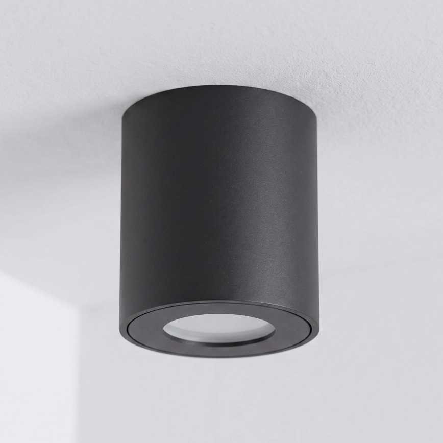 BRILAGI - Φωτιστικό σποτ μπάνιου MIA 1xGU10/30W/230V 84x80 mm μαύρο IP54