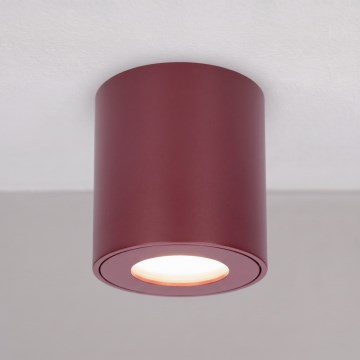 BRILAGI - Φωτιστικό σποτ μπάνιου MIA 1xGU10/30W/230V 84x80 mm μπουργουντί IP54