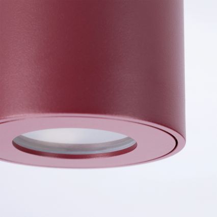 BRILAGI - Φωτιστικό σποτ μπάνιου MIA 1xGU10/30W/230V 84x80 mm μπουργουντί IP54