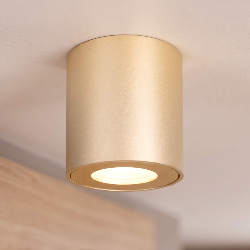 BRILAGI - Φωτιστικό σποτ μπάνιου MIA 1xGU10/30W/230V 84x80 mm χρυσό IP54