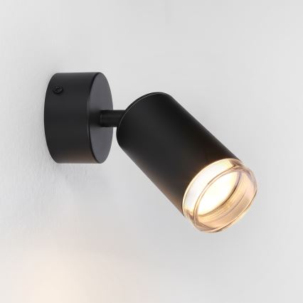 Brilagi - Φωτιστικό σποτ μπάνιου SELE 1xGU10/30W/230V IP44 μαύρο