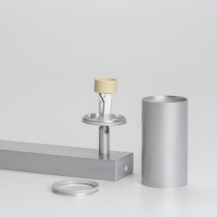 Brilagi - Φωτιστικό σποτ μπάνιου SELE 2xGU10/30W/230V IP44 ασημί