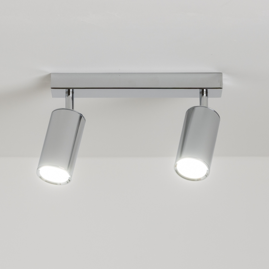 Brilagi - Φωτιστικό σποτ μπάνιου SELE 2xGU10/30W/230V IP44 γυαλιστερό χρώμιο