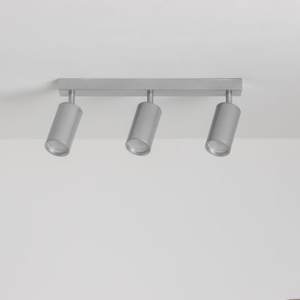 Brilagi - Φωτιστικό σποτ μπάνιου SELE 3xGU10/30W/230V IP44 ασημί