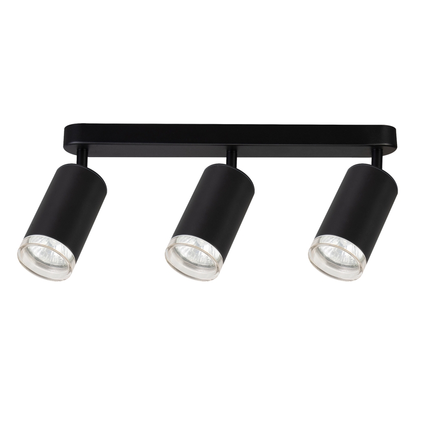 Brilagi - Φωτιστικό σποτ μπάνιου SELE 3xGU10/30W/230V IP44 μαύρο
