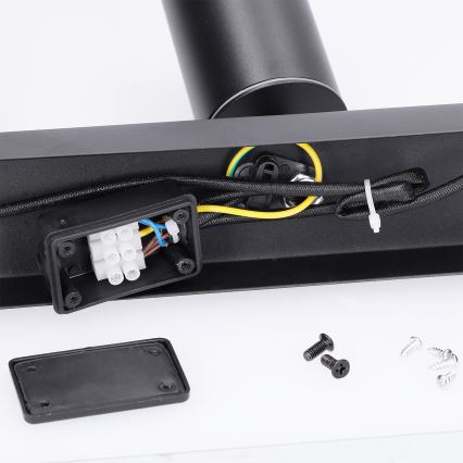 Brilagi - Φωτιστικό σποτ μπάνιου SELE 3xGU10/30W/230V IP44 μαύρο