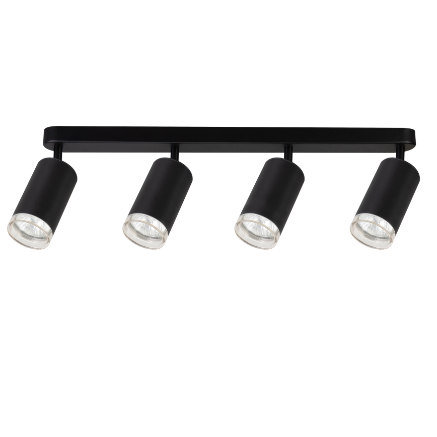 Brilagi - Φωτιστικό σποτ μπάνιου SELE 4xGU10/30W/230V IP44 μαύρο