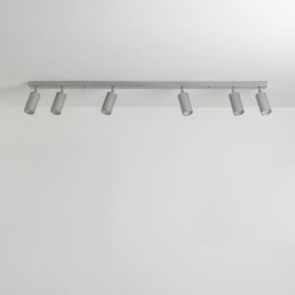 Brilagi - Φωτιστικό σποτ μπάνιου SELE 6xGU10/30W/230V IP44 ασημί